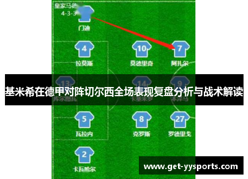 基米希在德甲对阵切尔西全场表现复盘分析与战术解读